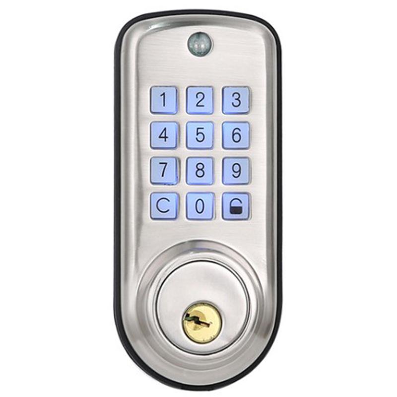 Изображение товара: Дешевый умный дом цифровой дверной замок, водонепроницаемый ligent Keyless Пароль Pin Code дверной замок электронный засов-замок