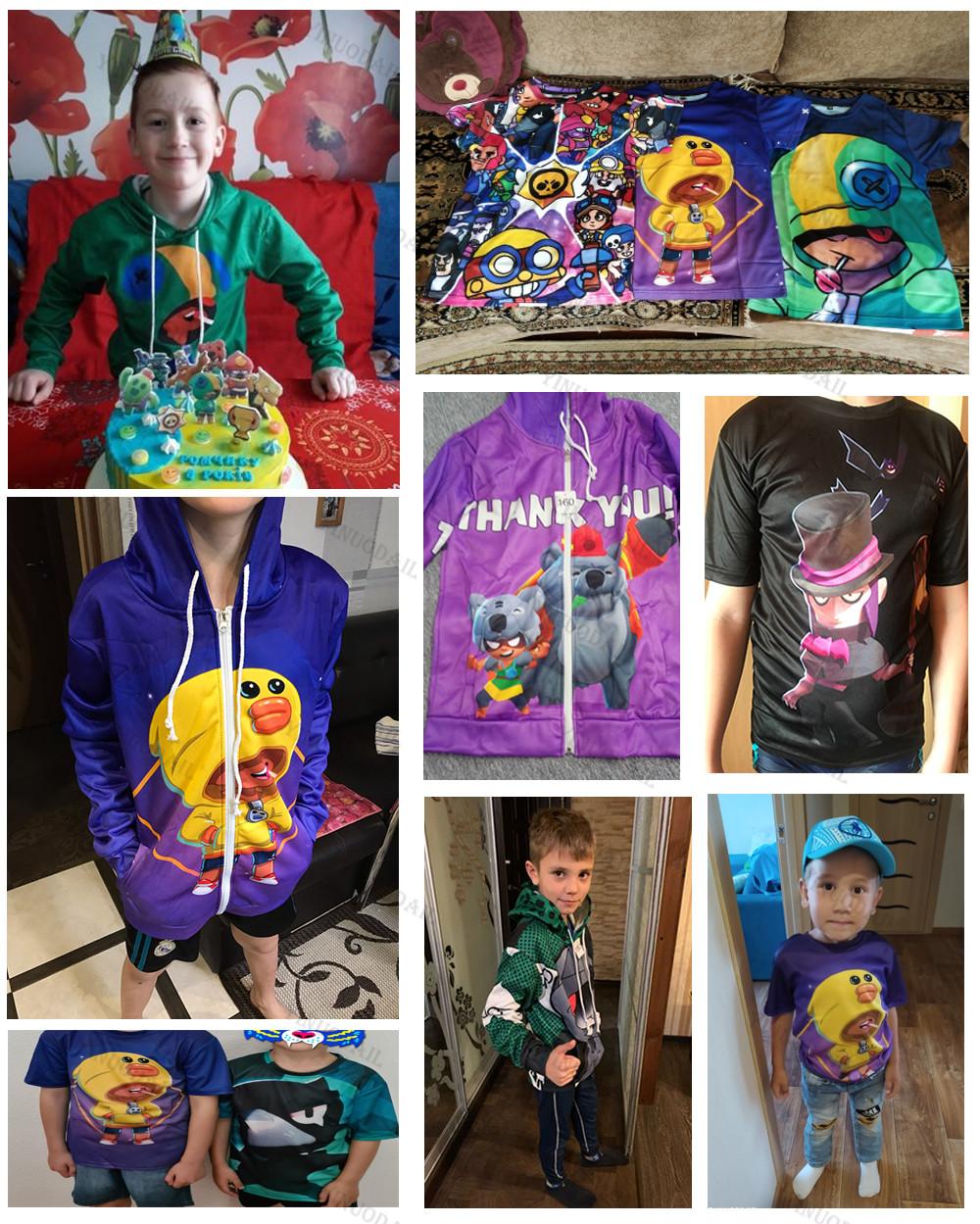 Изображение товара: Мультяшная тонкая куртка, топы, одежда для подростков, детские толстовки с капюшоном с 3D принтом, для мальчиков и девочек, Harajuku
