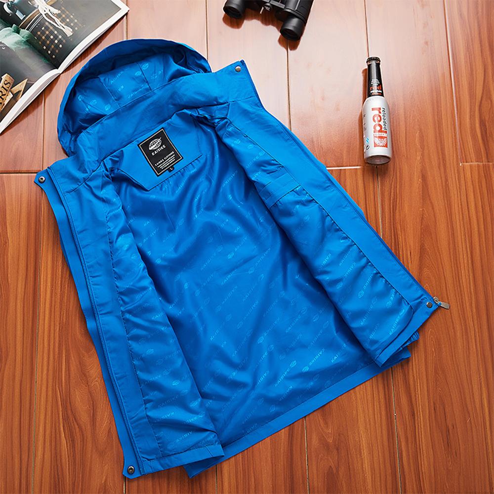 Изображение товара: Мужская Женская походная куртка, модная простая серия, трендовая тонкая куртка, светильник, деловая уличная Защитная куртка для альпинизма