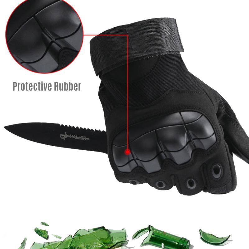 Изображение товара: Men Military Tactical Gloves Waterproof  Warm Gloves Outdoor Hiking Cycling Anti-slip Windproof Soft Rubber Winter Gloves