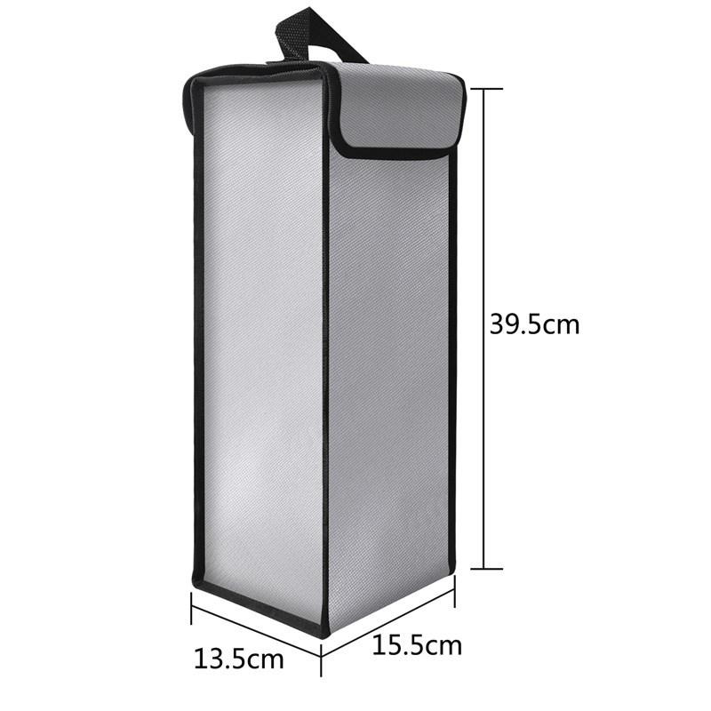 Изображение товара: Защитная сумка для литиевых батарей, противопожарная сумка для модели самолета, Портативная сумка для зарядки электрического велосипеда