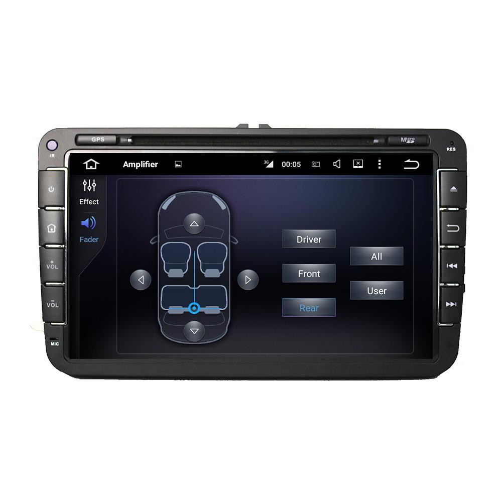 Изображение товара: Автомобильный DVD-плеер 8 дюймов, 2 Din, 8 ядер, Android 10,0, для VW сиденье Jetta 2006-2012, аудио, стерео, 4 + 64 ГБ, радио, автомобильный мультимедийный плеер DSP