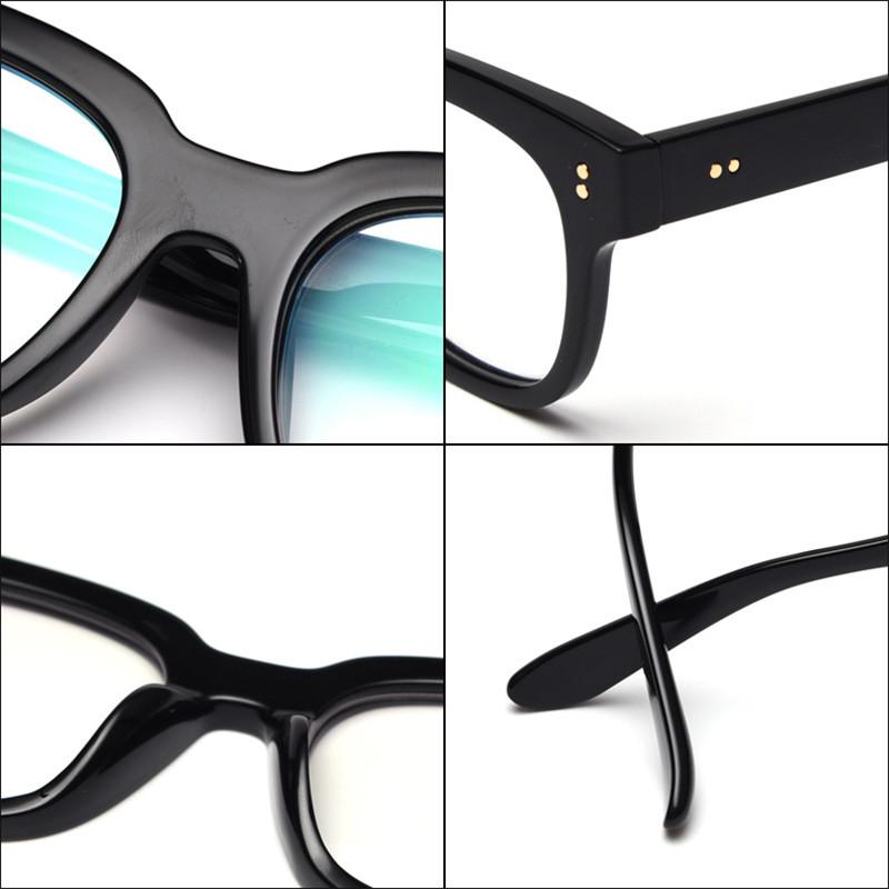 Изображение товара: Zerosun винтажная оправа для очков для мужчин и женщин, прозрачные очки для женщин, поддельные модные очки, компьютерные очки с защитой от сисветильник