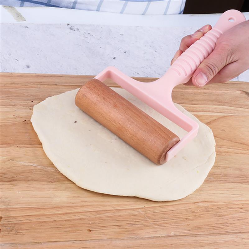 Изображение товара: Деревянная скалка для выпечки, пиццы для мастики, для выпечки теста, для пиццы печенья