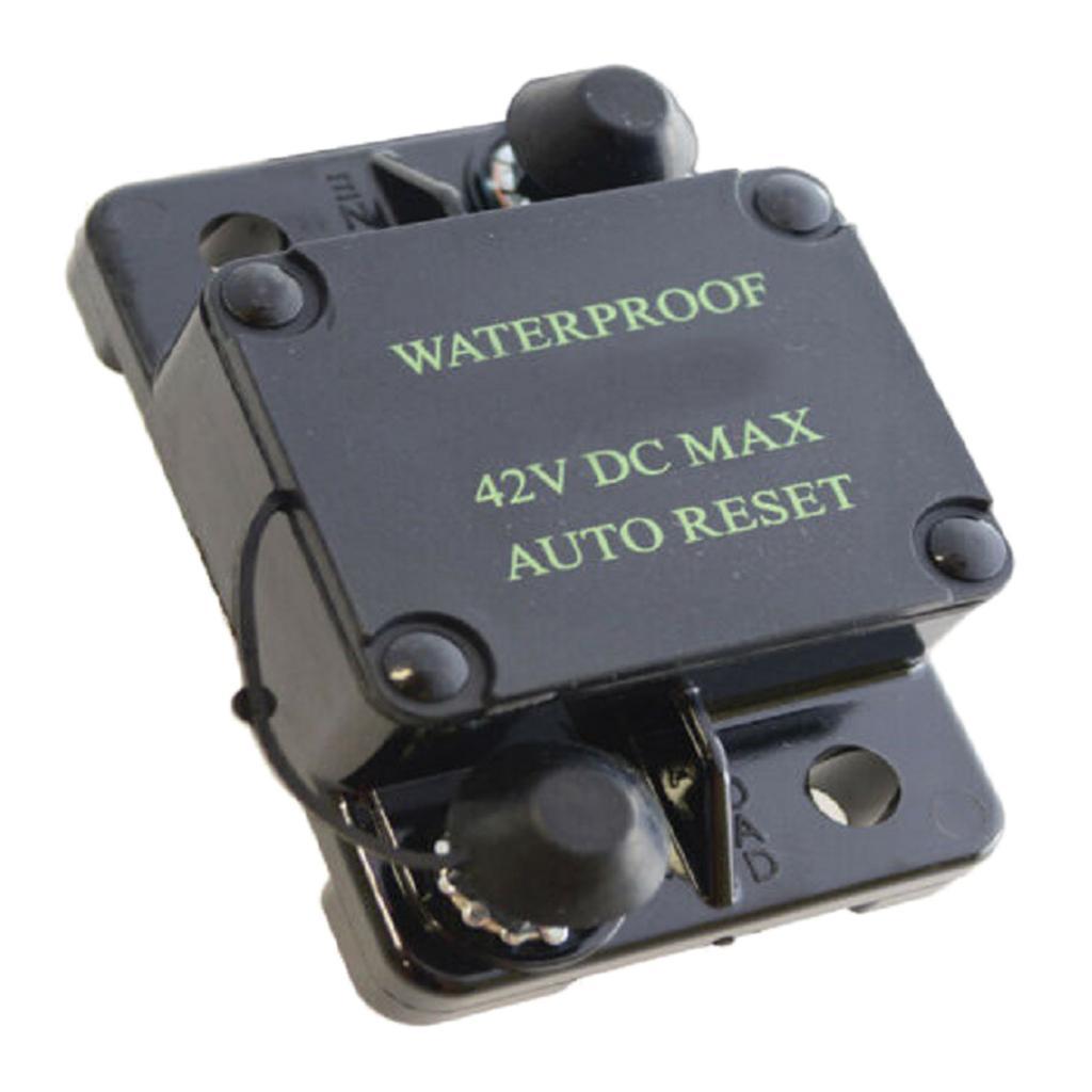Изображение товара: Защита автоматического выключателя для автомобиля, водонепроницаемая, с автоматическим сбросом, 30-300 А, 42 в