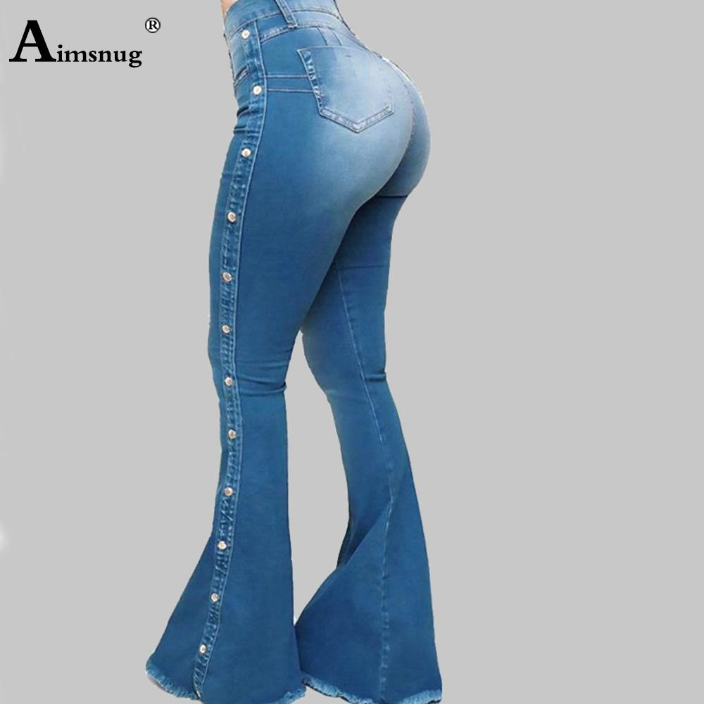 Изображение товара: Женские сексуальные джинсы с завышенной талией, Новинка осени 2020, женская одежда, женские брюки, облегающие Женские эластичные длинные брюки