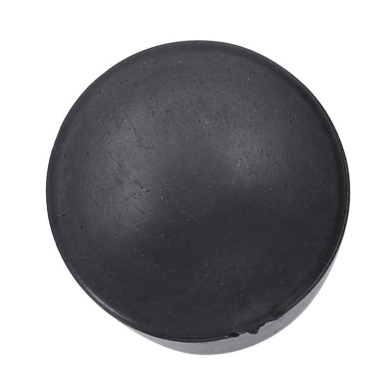 Изображение товара: Черная резиновая гибкая круглая крышка из ПВХ, 50 шт., круглая крышка для ног 12 мм