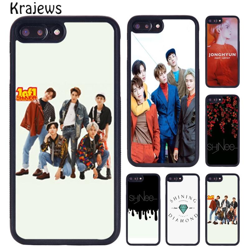 Изображение товара: Чехол для телефона с логотипом krajew JONGHYUN SHINEE для iPhone X XR XS 11 12 13 Pro MAX 5 6 6S 7 8 Plus Samsung Galaxy S8 S9 S10