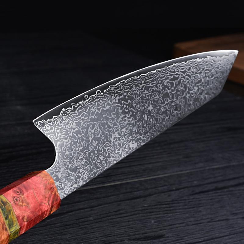 Изображение товара: Нож поварской из дамасской стали, из нержавеющей стали
