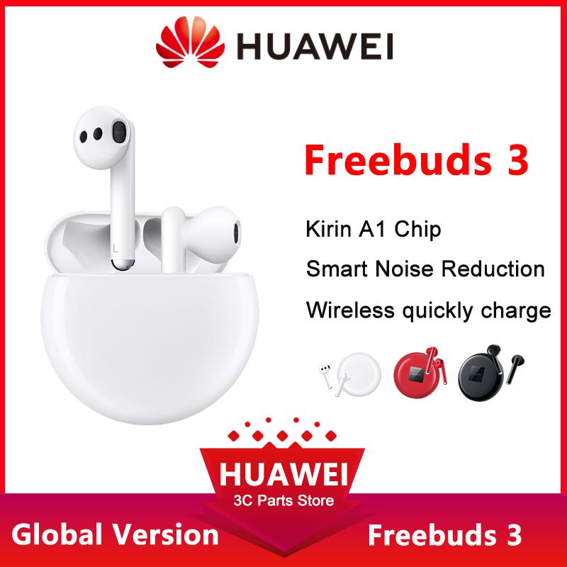 Изображение товара: TWS наушники HUAWEI FreeBuds 3, Bluetooth 5,1, водонепроницаемые наушники-вкладыши с шумоподавлением, настоящие беспроводные наушники