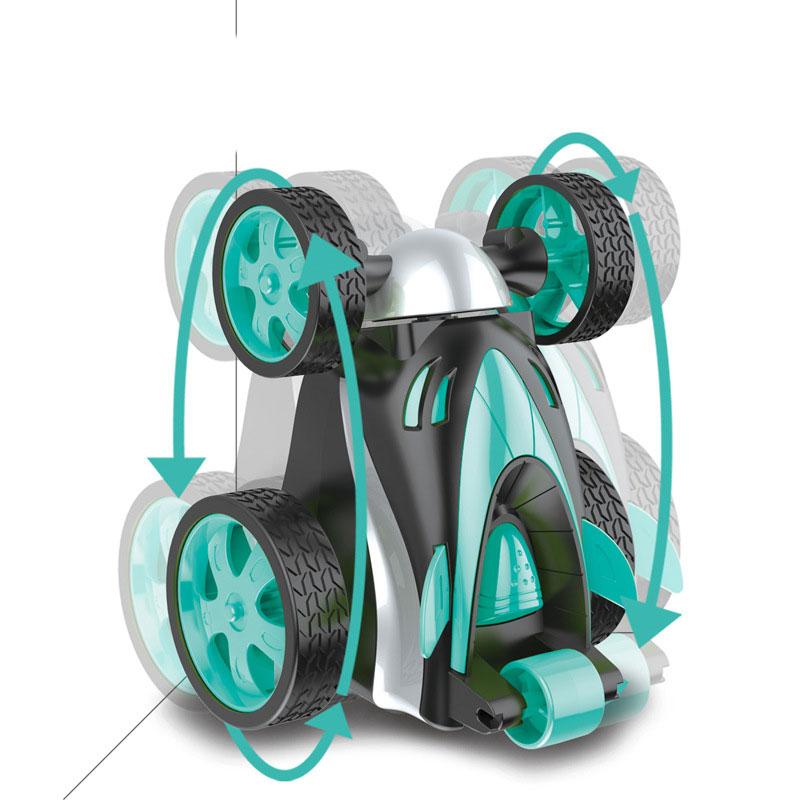Изображение товара: Трюковая машина с дистанционным управлением, маленький самосвал для скалолазания, внедорожник с вращением на 360 градусов, игрушка на радиоуправлении, детские игрушки, подарки для детей