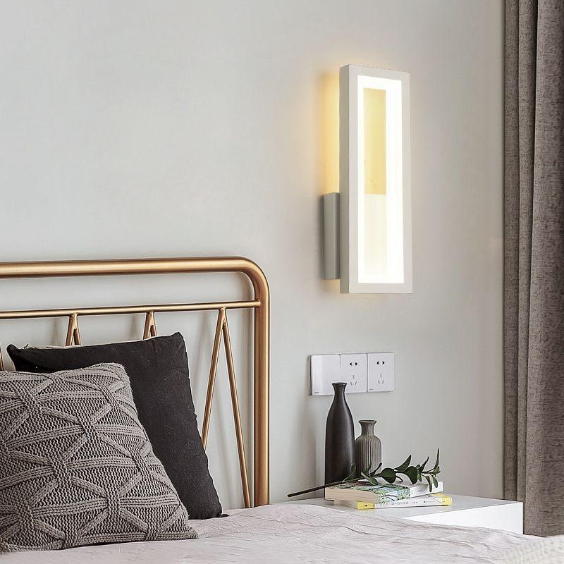 Изображение товара: Настенный светильник для спальни, лампа для гостиной, прикроватная лампа, комнатное освещение, настенная современная лампа для дома, декоративное бра из алюминия