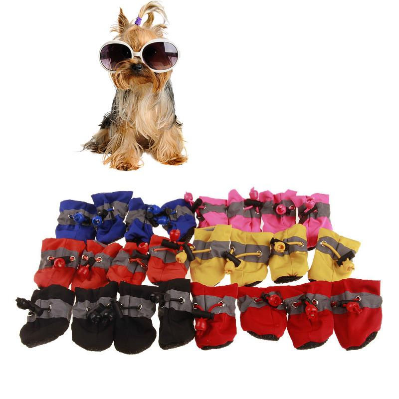 Изображение товара: Into Hot Selling Pet Supplies Dog Soft Shoes Puppy Shoes Anti-slip Anti-Dirty Shoe Cover Rain Shoes Dog Clothing