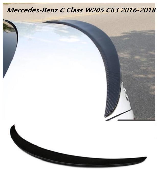 Изображение товара: Дизайнерский Автомобильный задний ствол из углеродного волокна для Mercedes-Benz C Class W205 C63 COUPE C200 C300 2016-2018