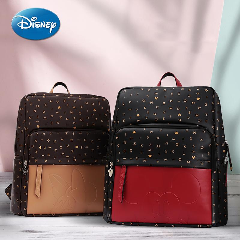 Изображение товара: Сумки для детских подгузников Disney для мам, рюкзак для детских подгузников для мам, большие косметические сумки для женщин, сумка для детских колясок