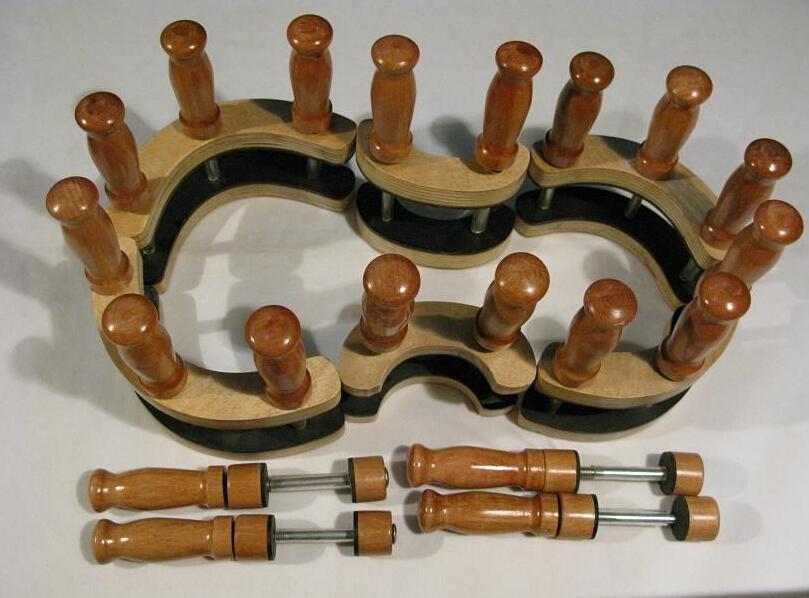 Изображение товара: Один набор инструментов для изготовления скрипки, зажим для склеивания скрипки, клипсы
