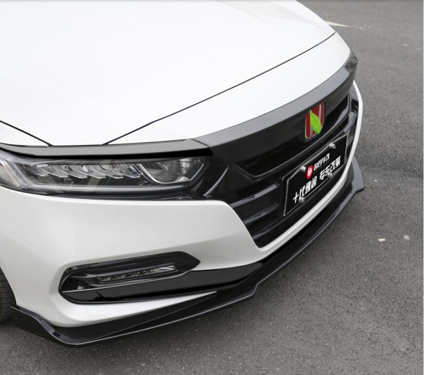 Изображение товара: 3 шт./компл. губа переднего бампера ABS для Honda Accord 2018 2019 2020