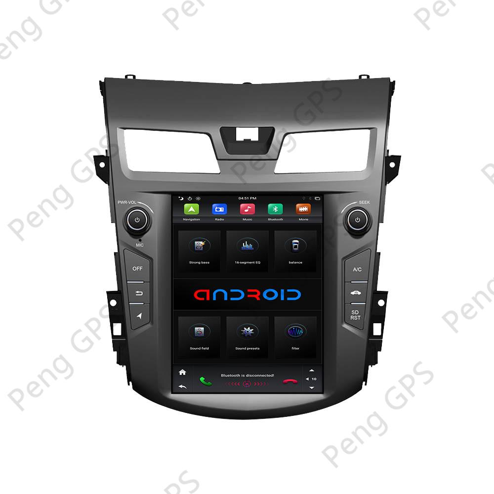 Изображение товара: Автомагнитола Android для Nissan Teana 2013-2016, мультимедийное головное устройство Carplay, GPS-навигация, DVD-плеер, сенсорный экран IPS, Bluetooth 5,0