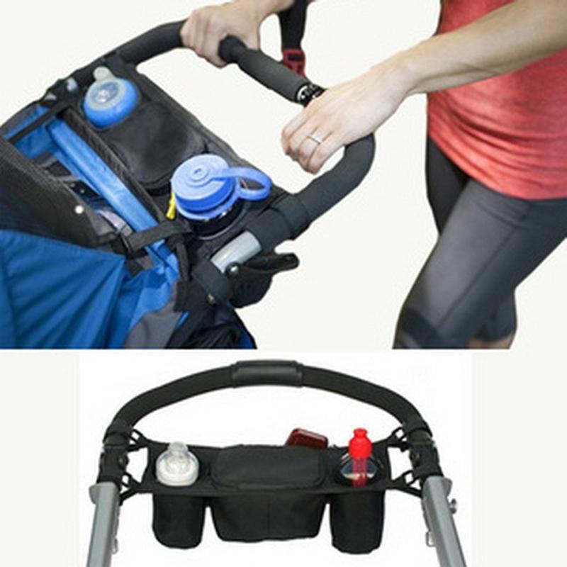 Изображение товара: Новая прочная чашка, сумка для коляски, органайзер для детской коляски, коляска, сумка для бутылок, аксессуары для коляски, автомобильная сумка, Bebek Arabasi