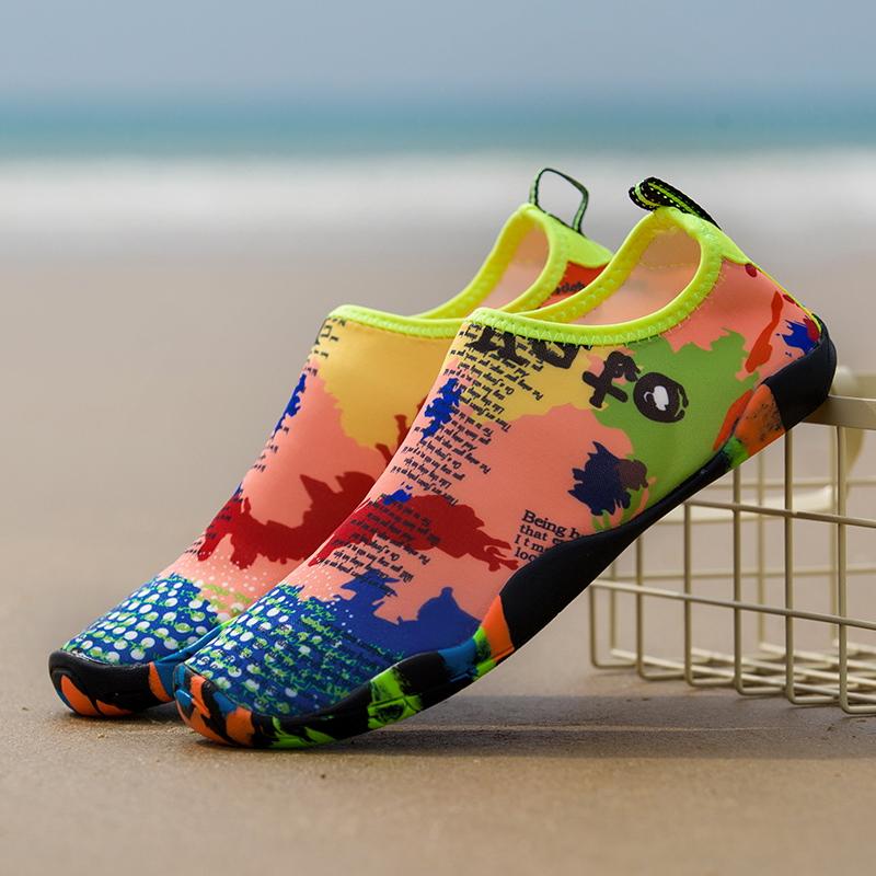 Изображение товара: Унисекс; Обувь для плавания; Пляжная прогулочная обувь; Обувь для серфинга; Обувь для плавания; Дышащая обувь; Мягкий светильник; Кроссовки Escarpines Playa Seaside