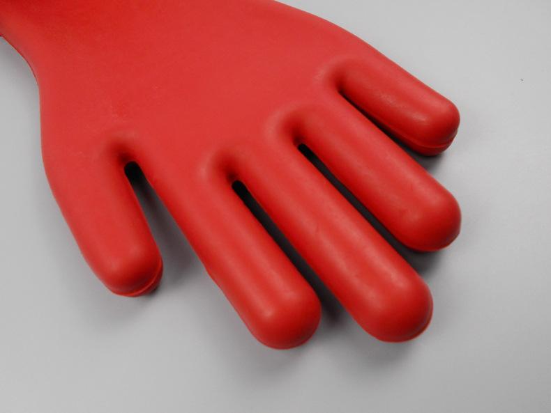 Изображение товара: Электрические Изолированные резиновые перчатки электрика 12KV защитные перчатки высокого напряжения