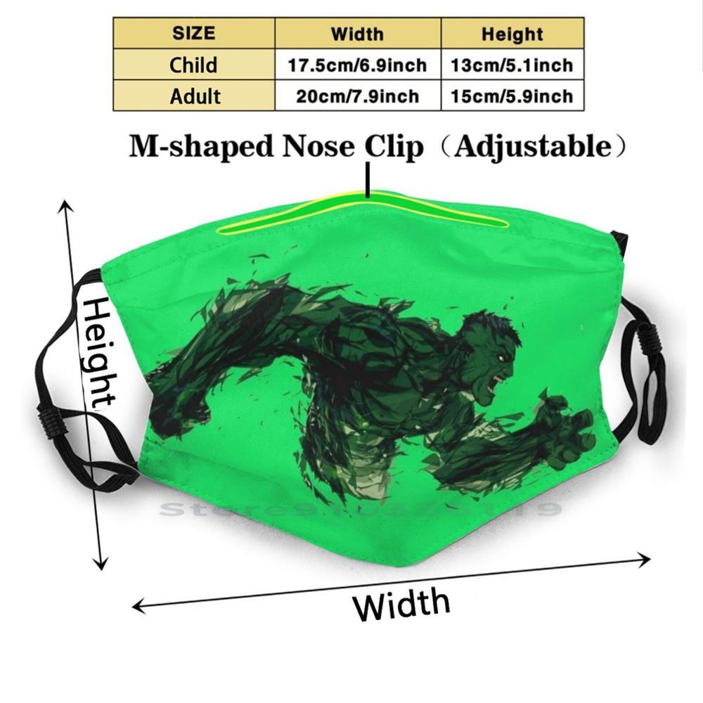 Изображение товара: Многоразовая маска с фильтром Pm2.5 и принтом злого парня, детская маска «сделай сам», комиксы «Hawkeye», Капитан Америка, супергерой, эндигра, бесконечность