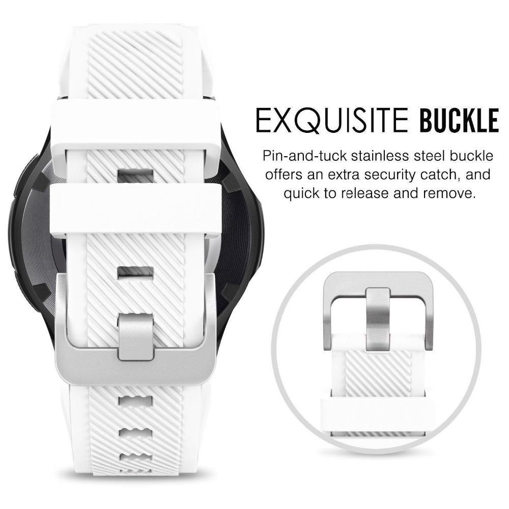 Изображение товара: Ремешок силиконовый для смарт-часов Huawei Watch GT, спортивный сменный Браслет для Huawei Watch 2 Classic, 22 мм