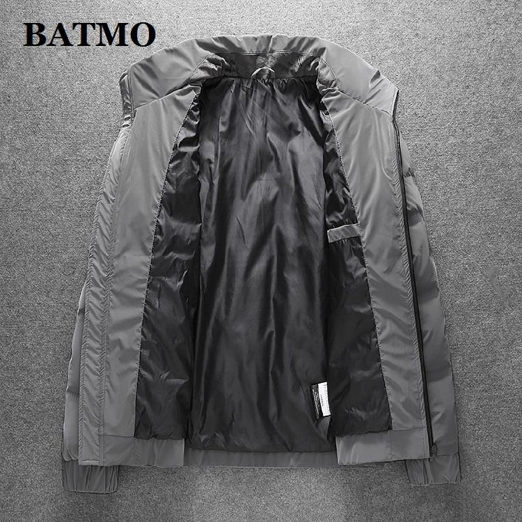 Изображение товара: BATMO 2020 Новое поступление зимние 80% Белые куртки на утином пуху для мужчин, зимнее пальто для мужчин, парки, 669