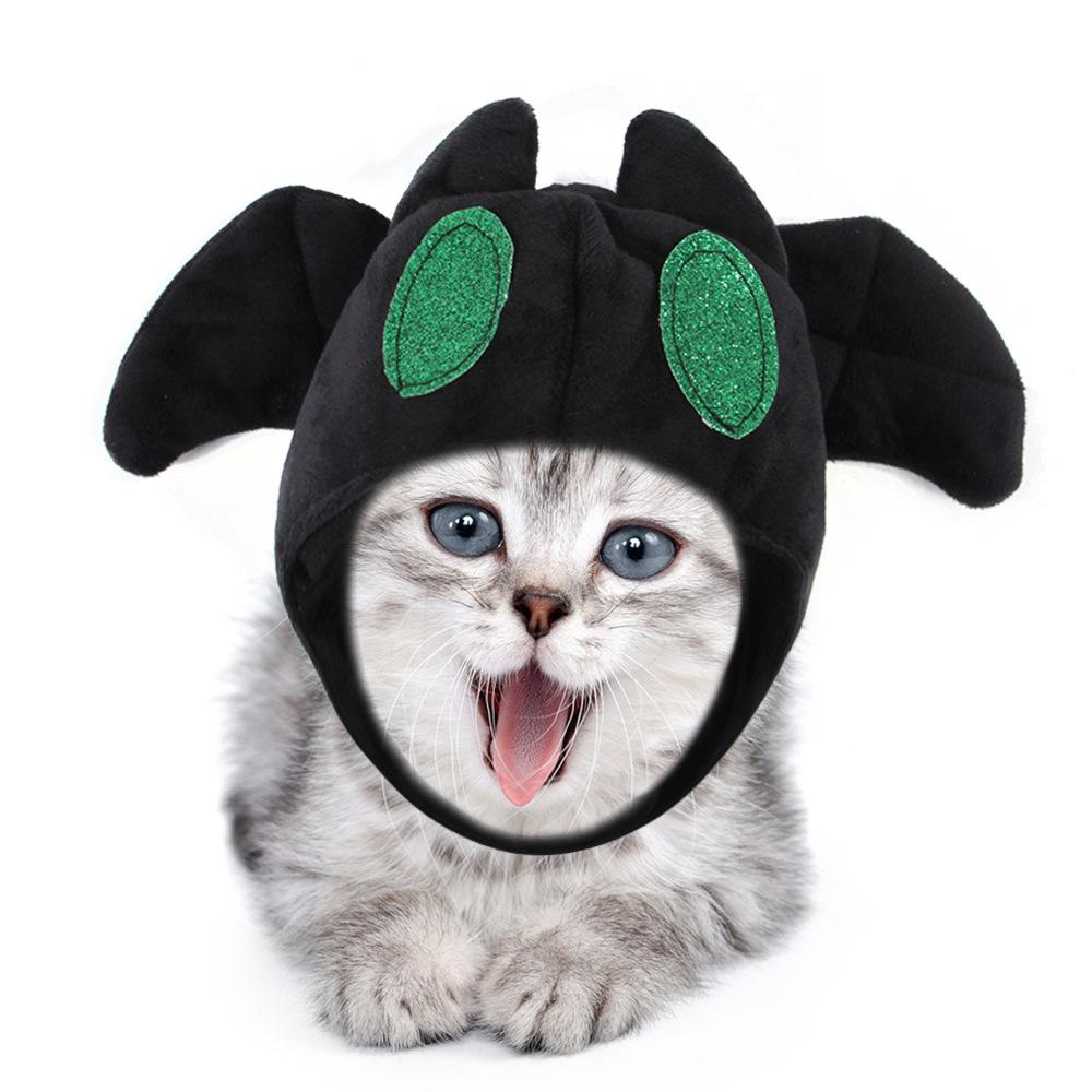 Изображение товара: Животное Хэллоуин костюм шляпа летучая мышь кошка головной убор для собаки