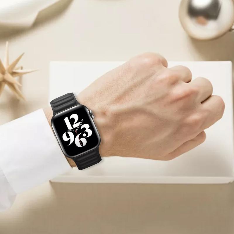 Изображение товара: Новейший кожаный ремешок для часов apple watch series 6 magically 40 мм 44 мм iwatch 1 2 3 4 Ремешки для наручных часов 38 мм 42 мм