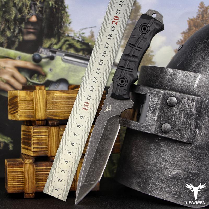 Изображение товара: Охотничий нож для выживания в полевых условиях, длина 62hrc, сталь DC53