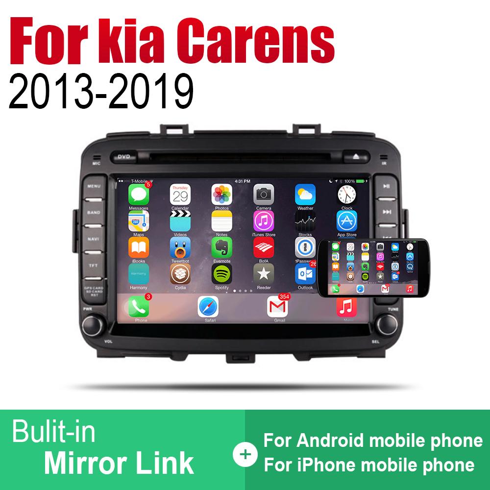 Изображение товара: Автомагнитола на Android, 2 Din, DVD, мультимедийный плеер для Kia Carens 2013 ~ 2019, аксессуары, магнитола