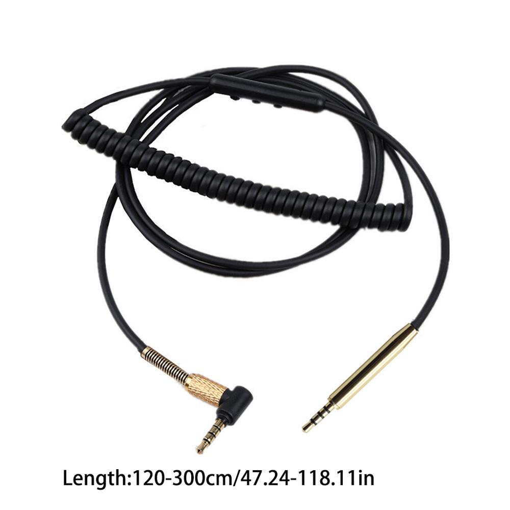 Изображение товара: Сменный пружинный спиральный кабель-удлинитель OFC для наушников JBL Live 400BT 500BT 650BTNC E35 E45BT E55BT J56BT