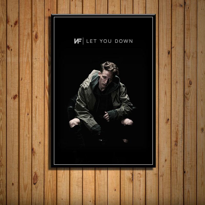 Изображение товара: Картина арт NF американский рэпер хип-хоп музыка звезда рэп певец плакат и принты холст настенные картины для гостиной домашний декор