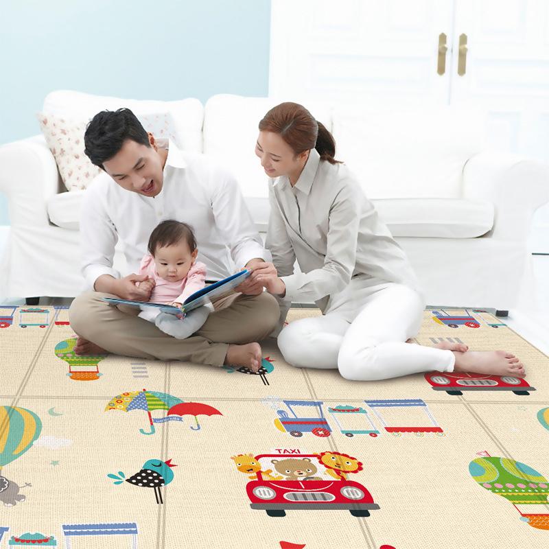 Изображение товара: Коврик детский складной, Детский ковер с рисунком, детский игровой коврик, пазл для детской комнаты, поверхность для занятий спортом