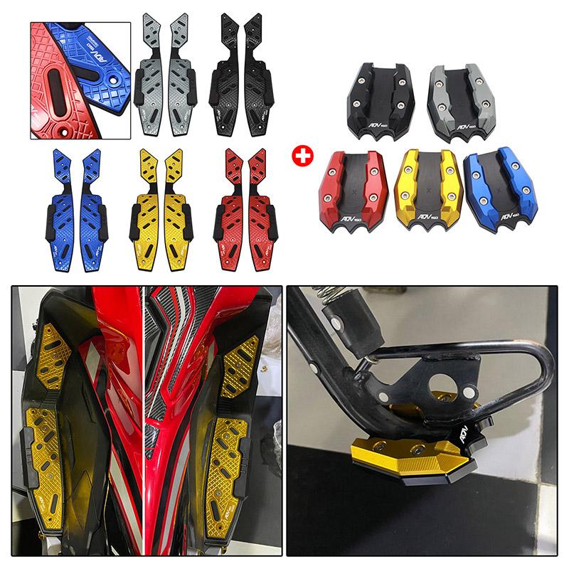 Изображение товара: Подставка для ног для Honda ADV 150 adv 150 2019 2020 аксессуары для мотоциклов с ЧПУ педали для ног шаг