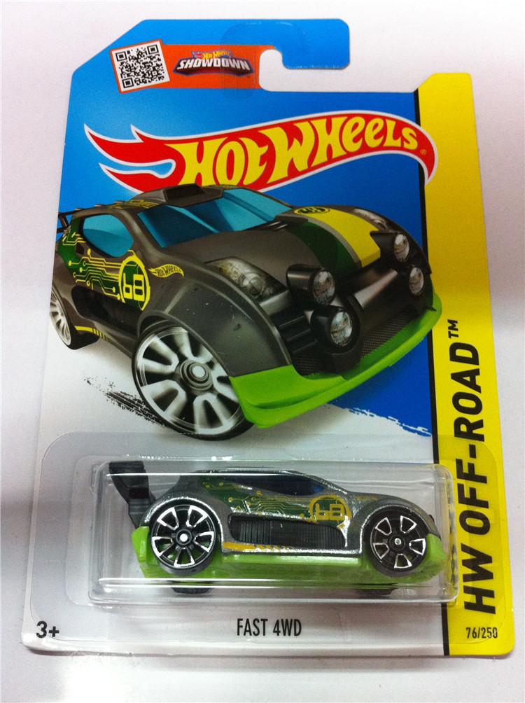 Изображение товара: Автомобили Hot Wheels 1/64 FAST 4WD рождественские подарки для детей