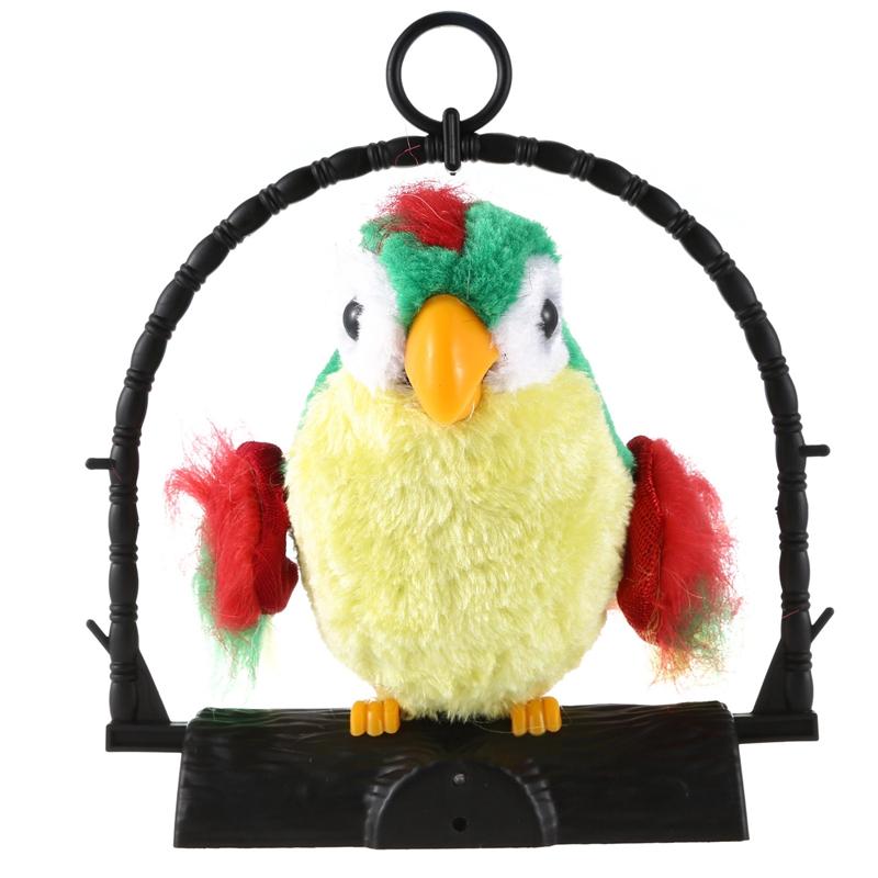 Изображение товара: Talking Parrot Imitates And Repeats What You Say Kids Gift Funny Toy