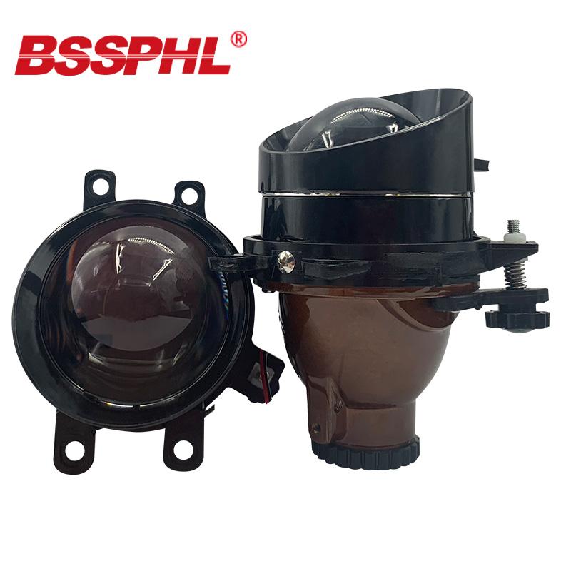 Изображение товара: BSSPHL Автомобильная противотуманная лампа, Биксеноновая линза ptojector HID H11, лампы для Toyota LEXUS RX270 RX350 450 IS250 PEUGEOT 107