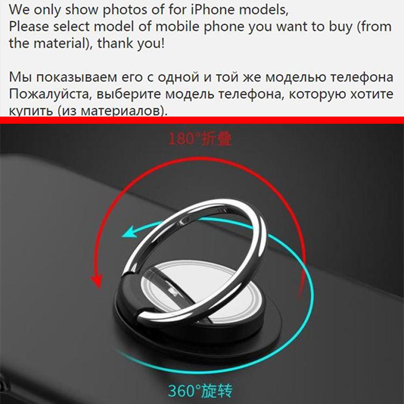 Изображение товара: Чехол с кольцом-подставкой для Sony Xperia 1 II 5 Plus 5 10 II Z5 Premium Compact Mini E6 XZ4