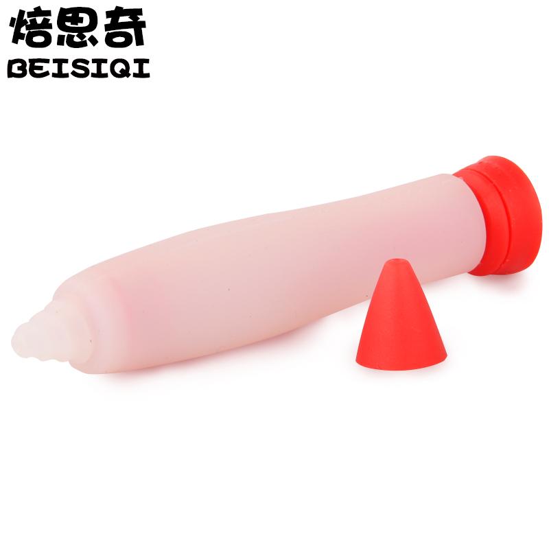 Изображение товара: Силиконовый скребок для выпечки, инструмент для украшения шоколада, рисовый шарик, форма для суши, Sakura, ручка для письма