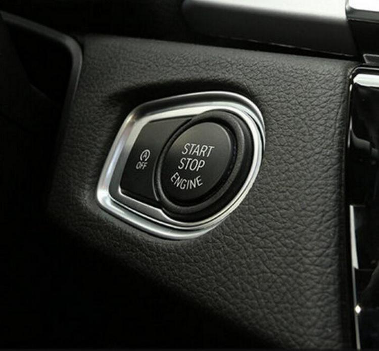 Изображение товара: Хромированная кнопка включения и остановки двигателя для BMW 1 2 3 4 серии 2011-2014 ABS, Аксессуары для автомобилей