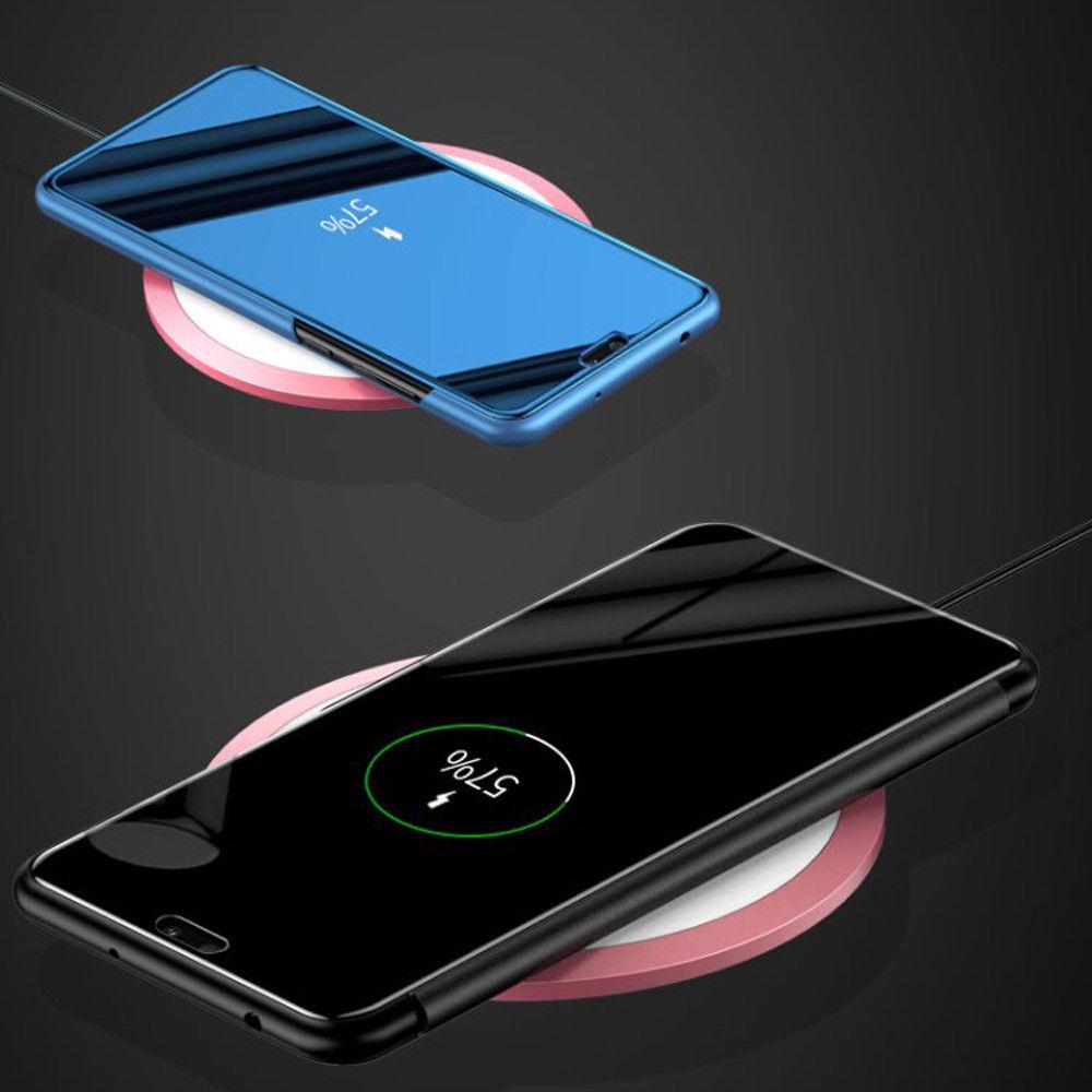 Изображение товара: Умный зеркальный флип-чехол для Huawei P20 P10 P9 Mate Honor Note 10 9 8 Pro Lite Y6 2018 Y7 P Smart Nova 3i 3 2i 3E, защитный чехол