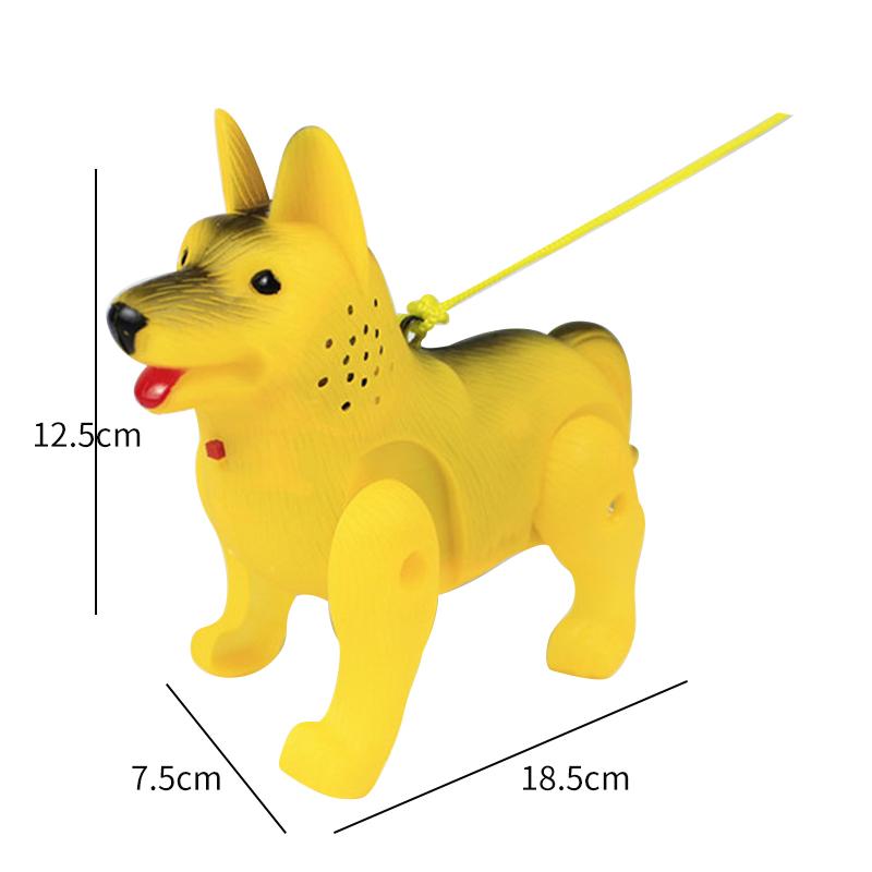 Изображение товара: Электронный питомец, Забавный робот, собака, детские игрушки, светодиодный светильник, светящаяся музыка, электрическая ходячая собака, развивающие игрушки для детей, Детский подарок