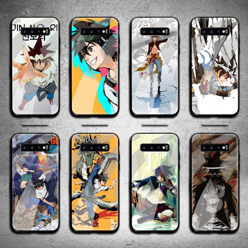 Изображение товара: Anime The God Of High School Phone Case Tempered Glass For Samsung S20 Plus S7 S8 S9 S10 Plus Note 8 9 10 Plus