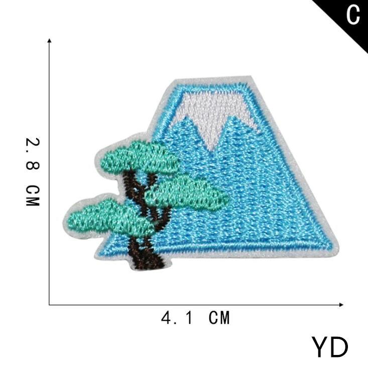 Изображение товара: Новое поступление 10 шт. холмов вышитые патчи железные на пришить Джинсы Пальто футболка сумка обувь головные уборы Декор ремонт мотив эмблема аксессуар