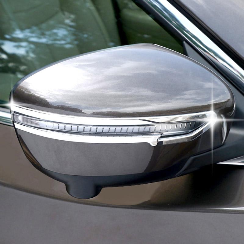 Изображение товара: Автомобильное боковое зеркало заднего вида хромированная Накладка для Nissan Rogue X-Trail T32 2014 - 2018
