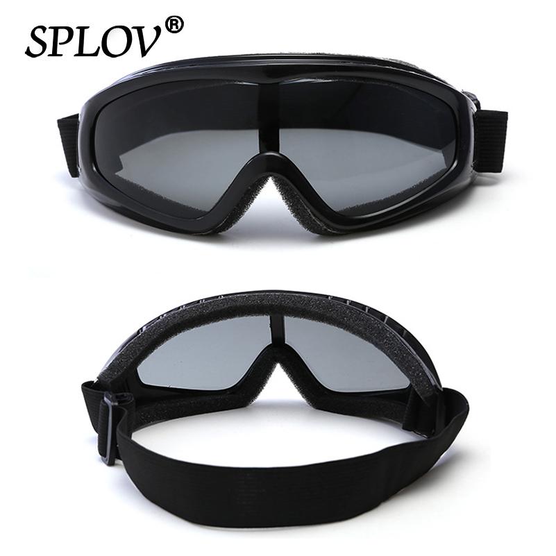Изображение товара: Очки с большими линзами, лыжные очки, солнцезащитные очки для активного отдыха, мужские и женские очки, солнцезащитные очки с защитой от ветра, UV400, модные очки