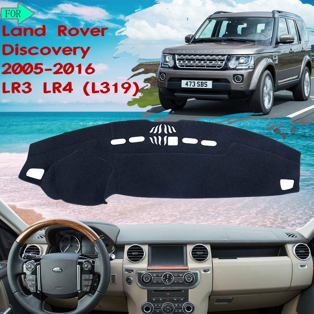 Изображение товара: Коврик для приборной панели защитный, избегайте легкий ковер для Land Rover Discovery 3 4 2005 ~ 2016 LR3 LR4 L319 2006 2007 автомобильные аксессуары