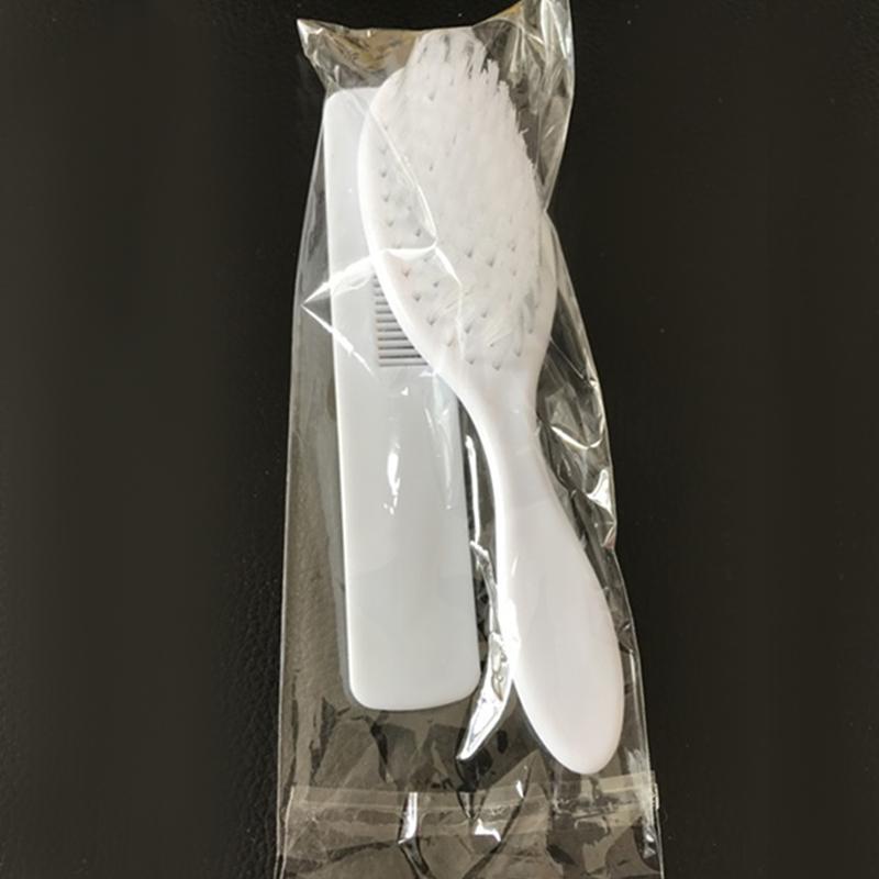 Изображение товара: Расческа для младенцев, мягкая, 2 шт./компл., набор расчесок щетки для ухода за волосами
